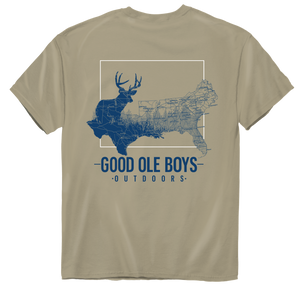 Good Ole Boys | SE States Buck Map GB7045