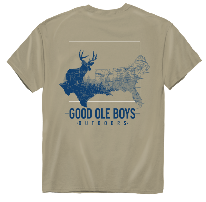 Good Ole Boys | SE States Buck Map GB7045